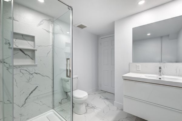 Basement Bathroom Installation in Lakeville
