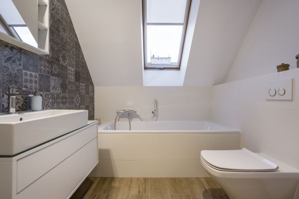 Attic Bathroom Construction in Lakeville